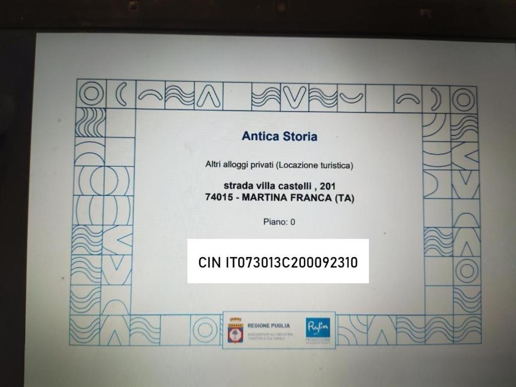 فيلا Antica Storia مارتينا فرانكا المظهر الخارجي الصورة